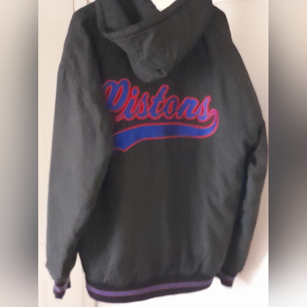 Detroit Pistons Starter Jacket.